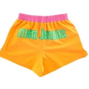 Marc Jacobs Devon Lee Carlson Orange and Pink Shorts xs